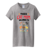 Customized This Cat Mom Belongs To? Up to 10 Names