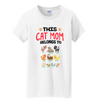 Customized This Cat Mom Belongs To? Up to 10 Names