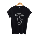 Cute Cat T-Shirt Kitticorn