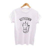 Cute Cat T-Shirt Kitticorn