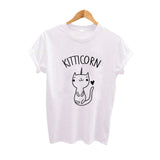 Cute Cat T-Shirt Kitticorn