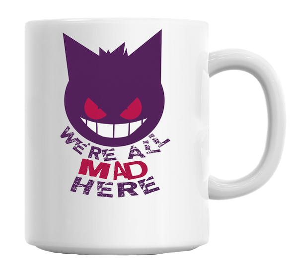 Gengar Cheshire Cat Mug