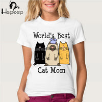World's Best Cat Mom Tshirt
