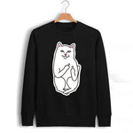 Sweatshirts Pullover O-Neck Long Sleeve
